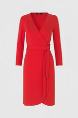 Scarlett Wrap Dress (Red)