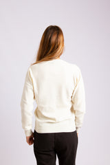 Lambswool Classic Sweater – White
