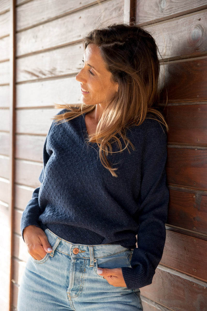 Pullover with Texture