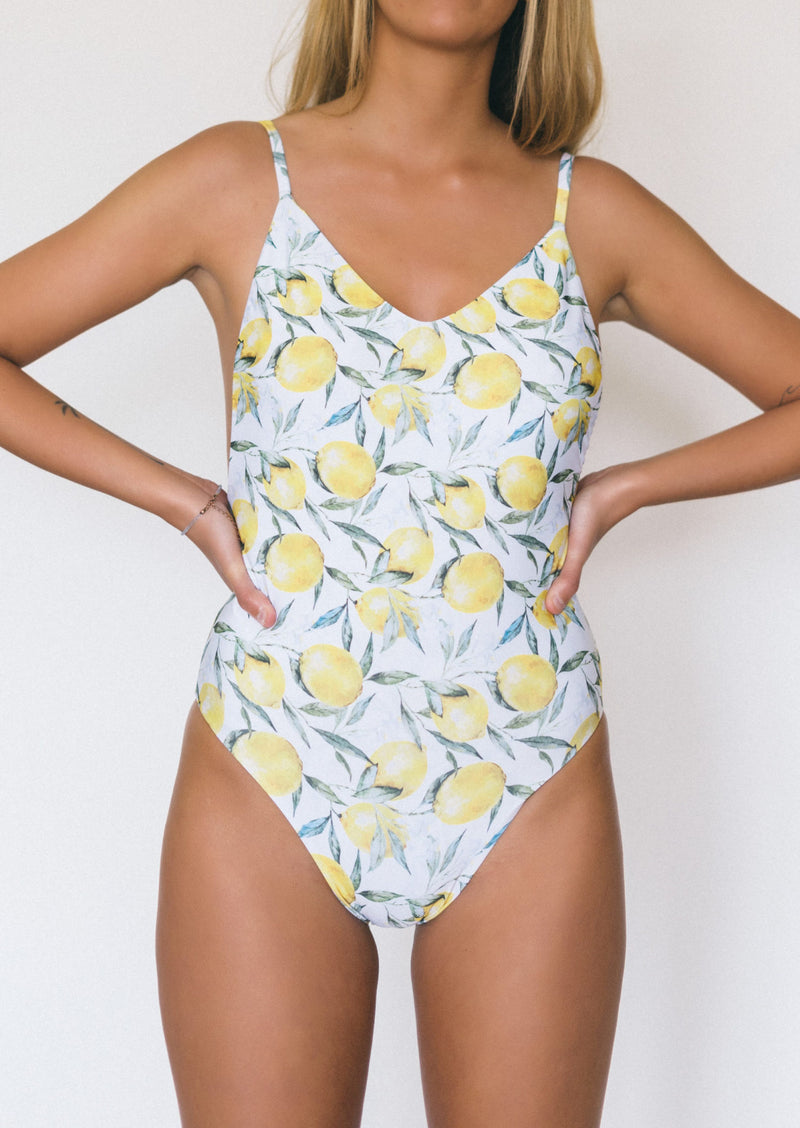 We The Free Swimsuit Print Lemon