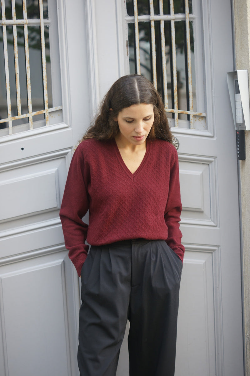 Pullover with Texture