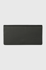 Cactus Leather Slim Wallet - Black