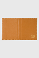 Cactus Leather BiFold Card Holder - Cognac