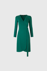 Scarlett Wrap Dress (Green)