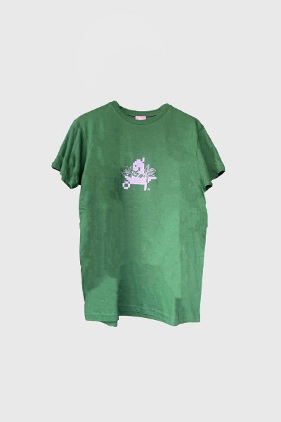 Green VhaGxPM T-shirt