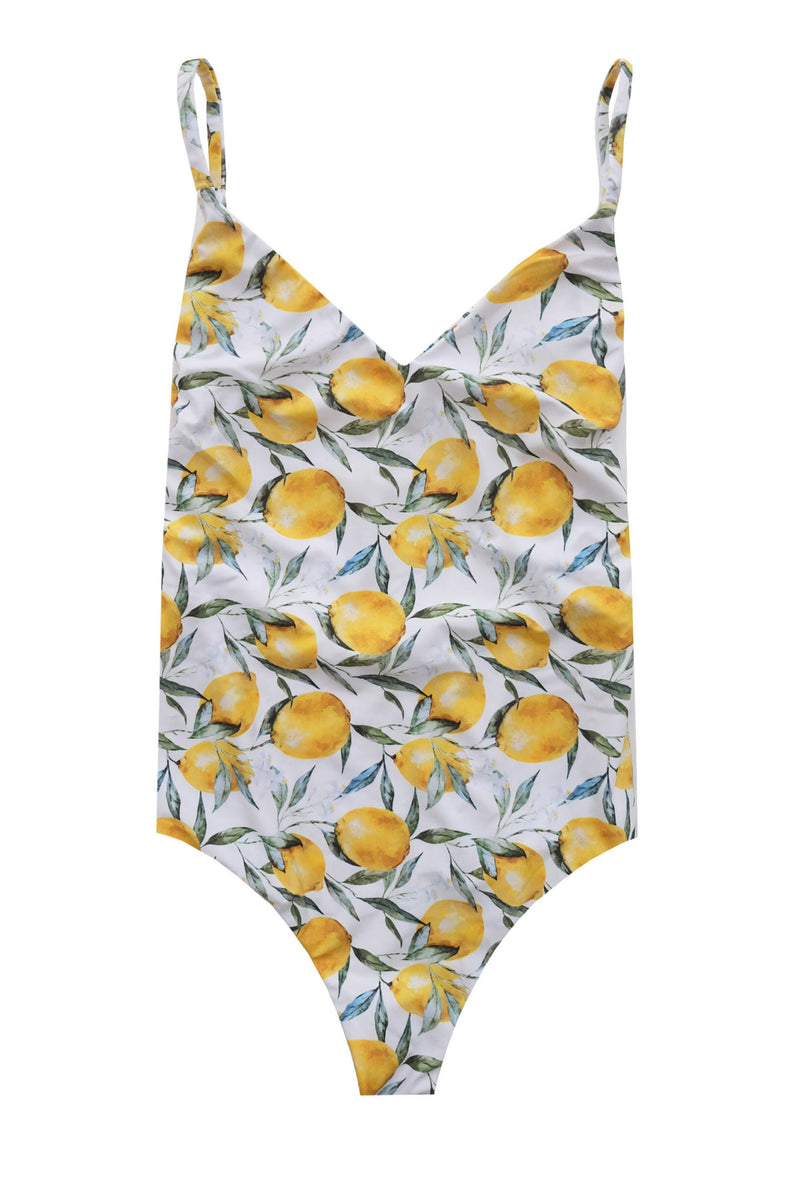 We The Free Swimsuit Print Lemon